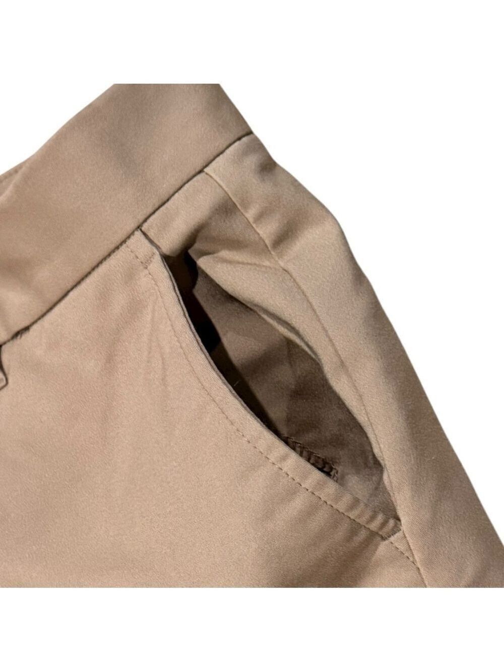 Gap Women's Tan Slim Cropped Pants Size 12 Regular - Picture 4 of 10